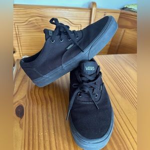 Vans- black womens 7.5